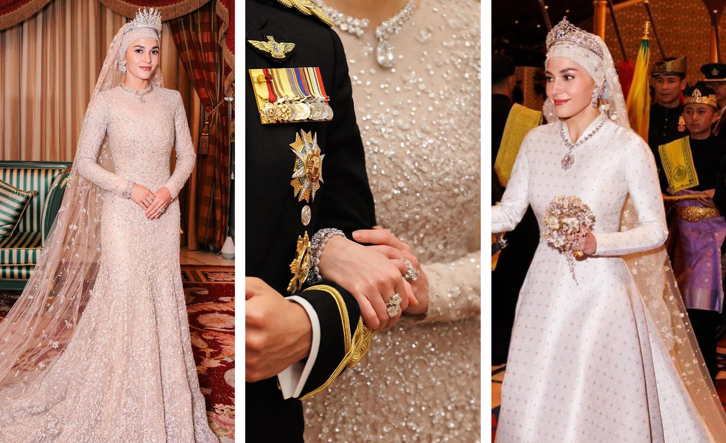 Princess Anisha's royal wedding jewellery
