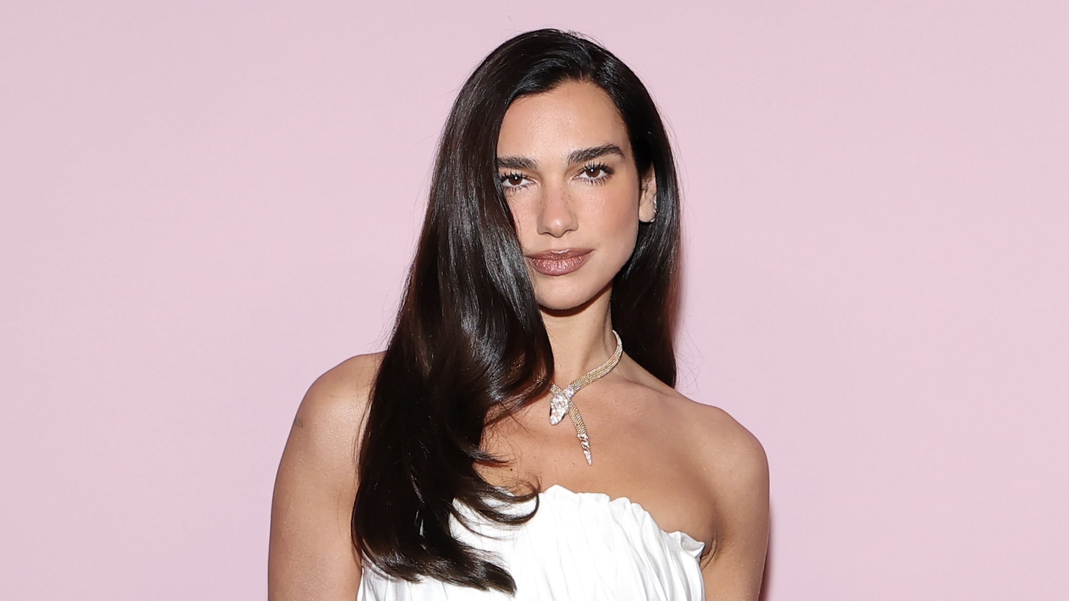 Dua Lipa Wore Bulgari Serpenti Diamond Jewels to Tie the Knot With Callum Turner