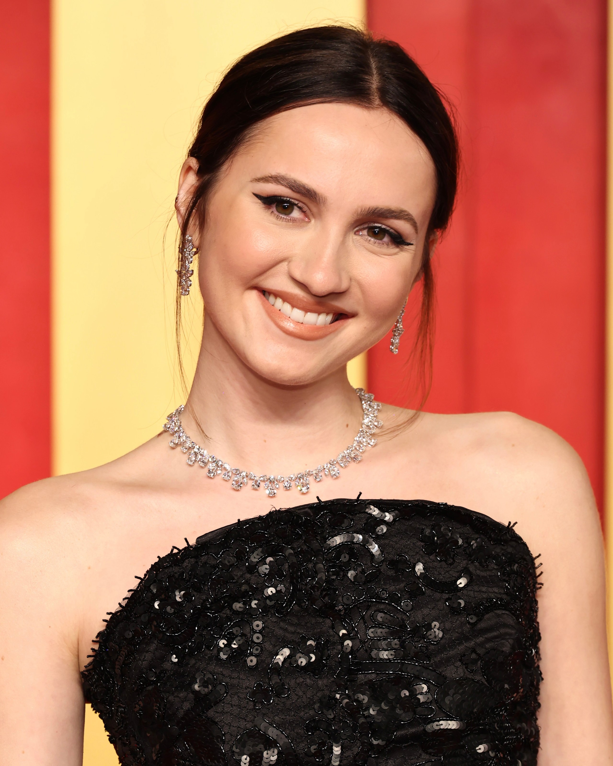 'Euphoria' actress Maude Apatow attends the 2024 Vanity Fair Oscar Party on March 10, 2024 in Beverly Hills, California. 