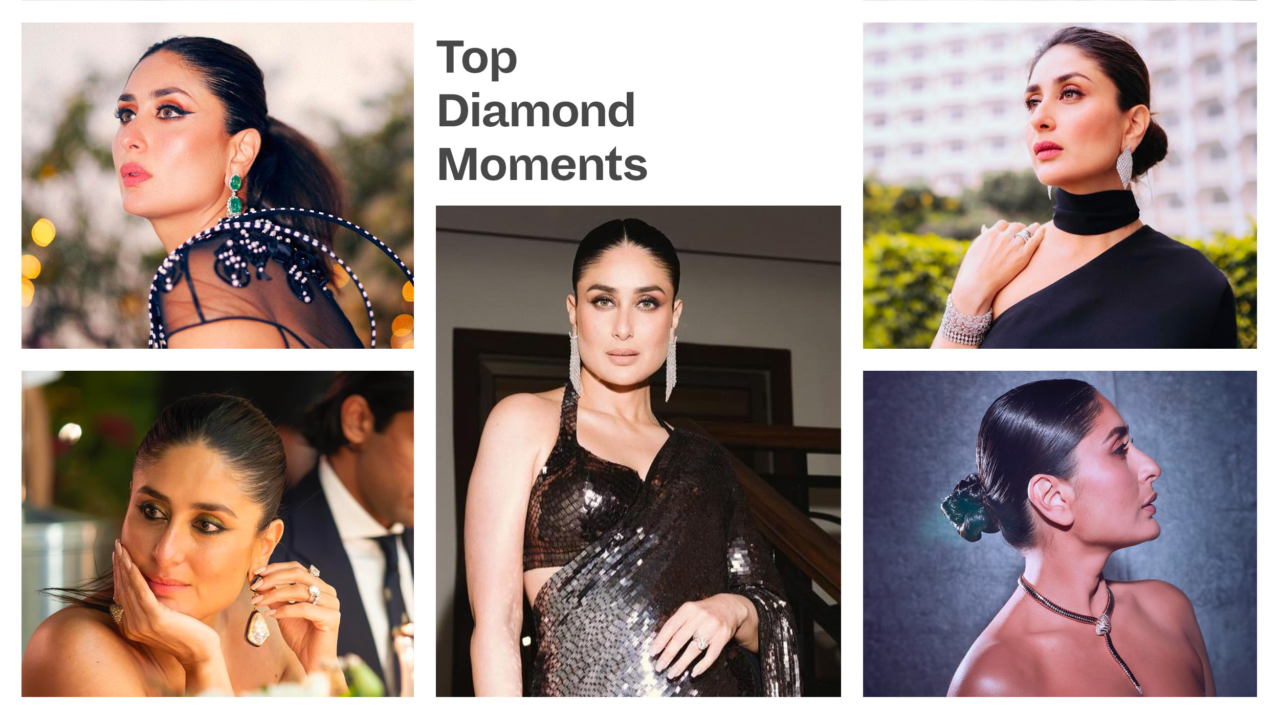 Kareena Kapoor Khan's top natural diamond moments