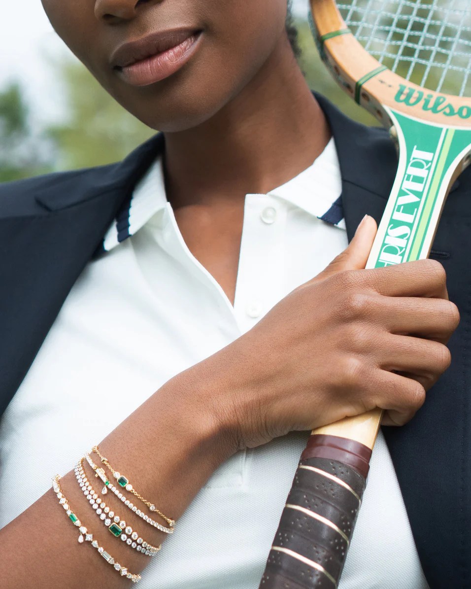 Straight Down the Line: Natural Diamond Tennis Jewelry Aces Every Look 1 diamond tennis jewelry