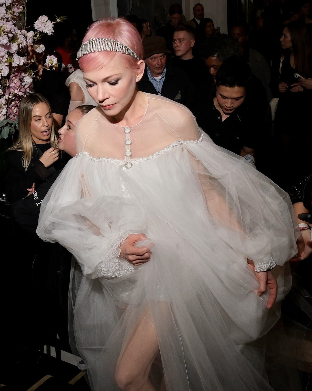 Michelle Williams Made a Historic Jewelry Reference at the 2024 Met Gala 1 Michelle Williams Made a Historic Jewelry Reference at the 2024 Met Gala