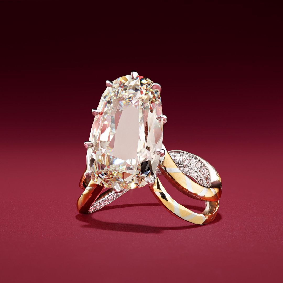 The Floating Diamond Engagement Ring Style Is The Next Big Thing