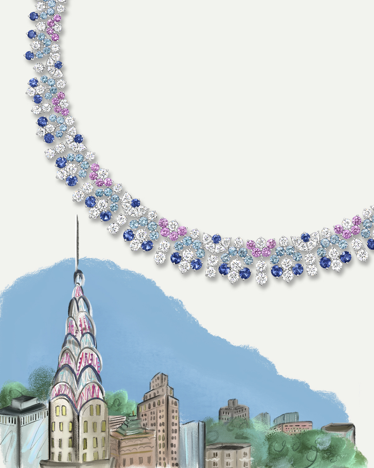 Diamants et Pierres Précieuses d’Harry Winston s’inspirent de New York 4 Diamants et Pierres Précieuses d’Harry Winston s’inspirent de New York