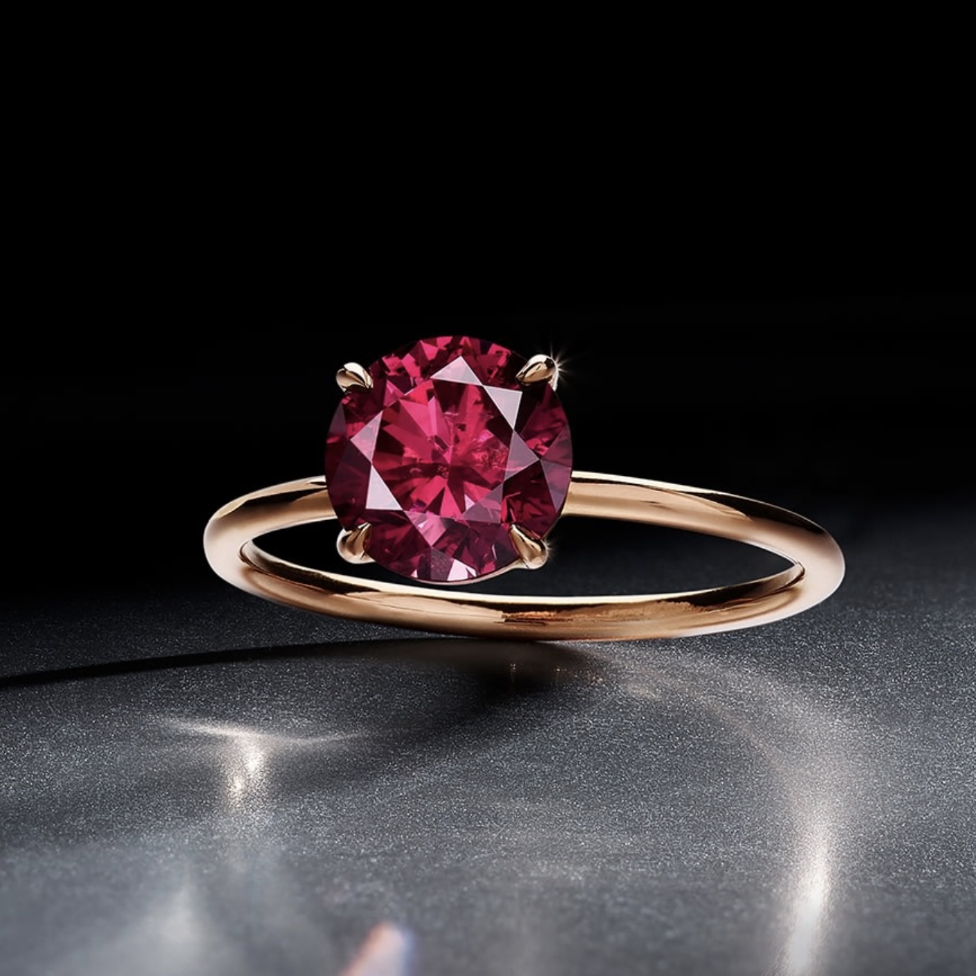 'The Argyle Phoenix,' Fancy Red Diamond Ring. (Phillips Auction House)