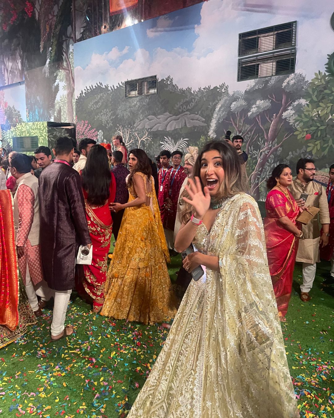 Julia Chafé Gives An Exclusive Look Inside the Ambani Wedding