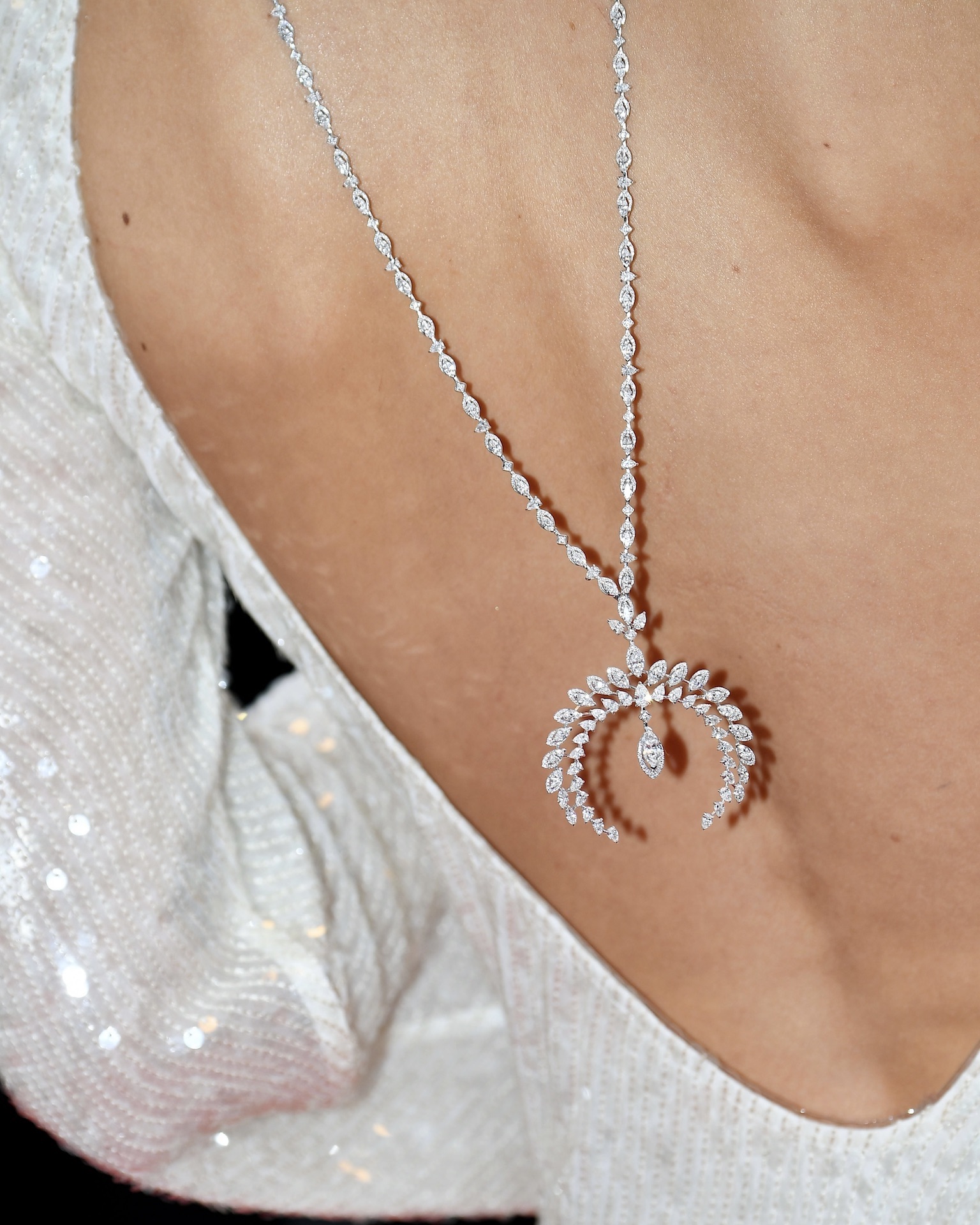 Diamonds in Reverse: The Backwards Necklace Is All The Rage