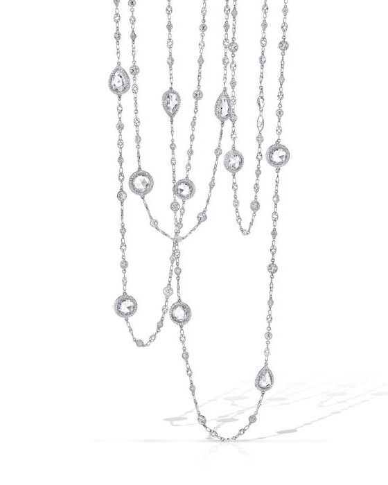 Diamonds in Reverse: The Backwards Necklace Is All The Rage