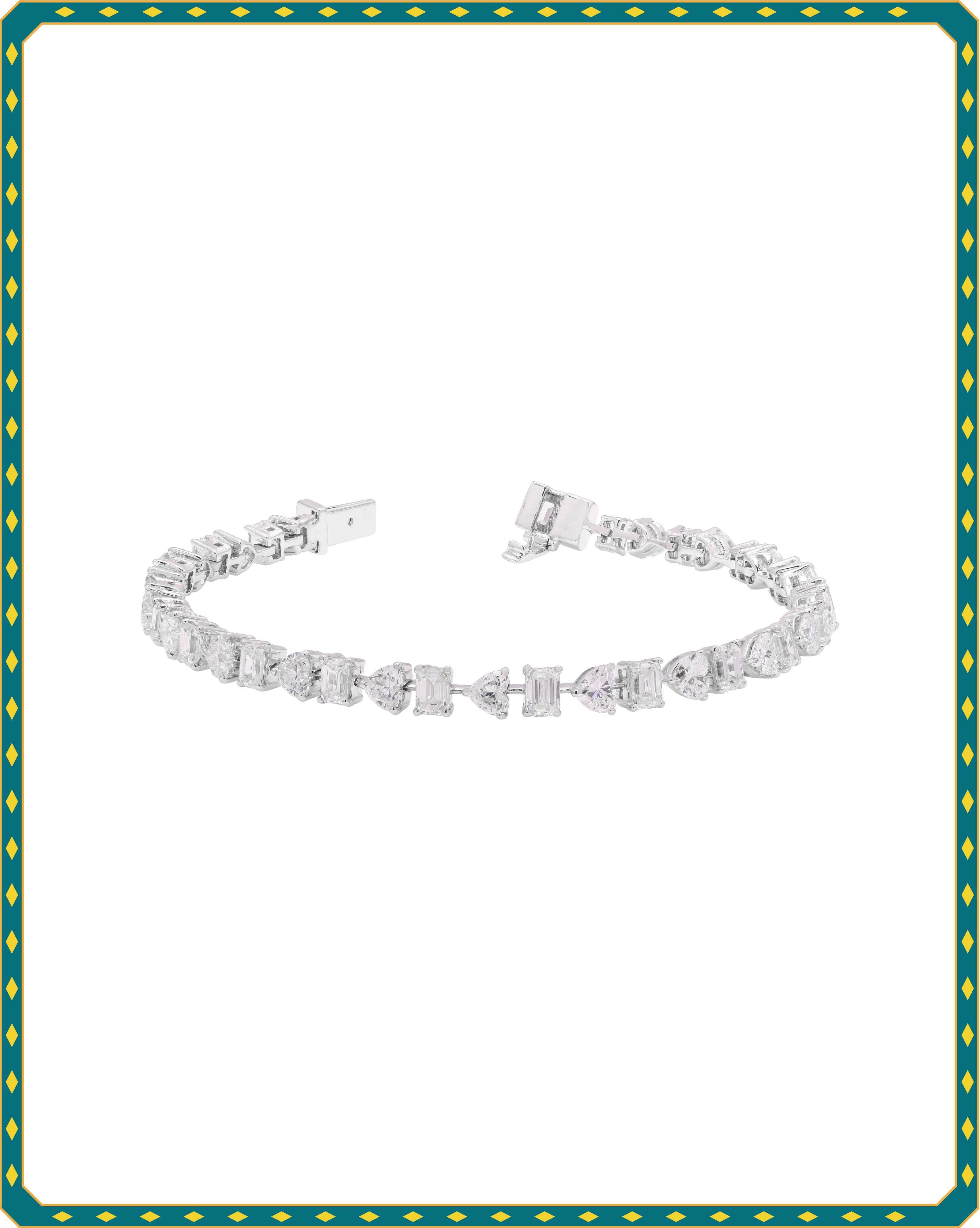 Elegant and alluring bracelet by Diviano Fine Jewels, ideal Diwali gifts