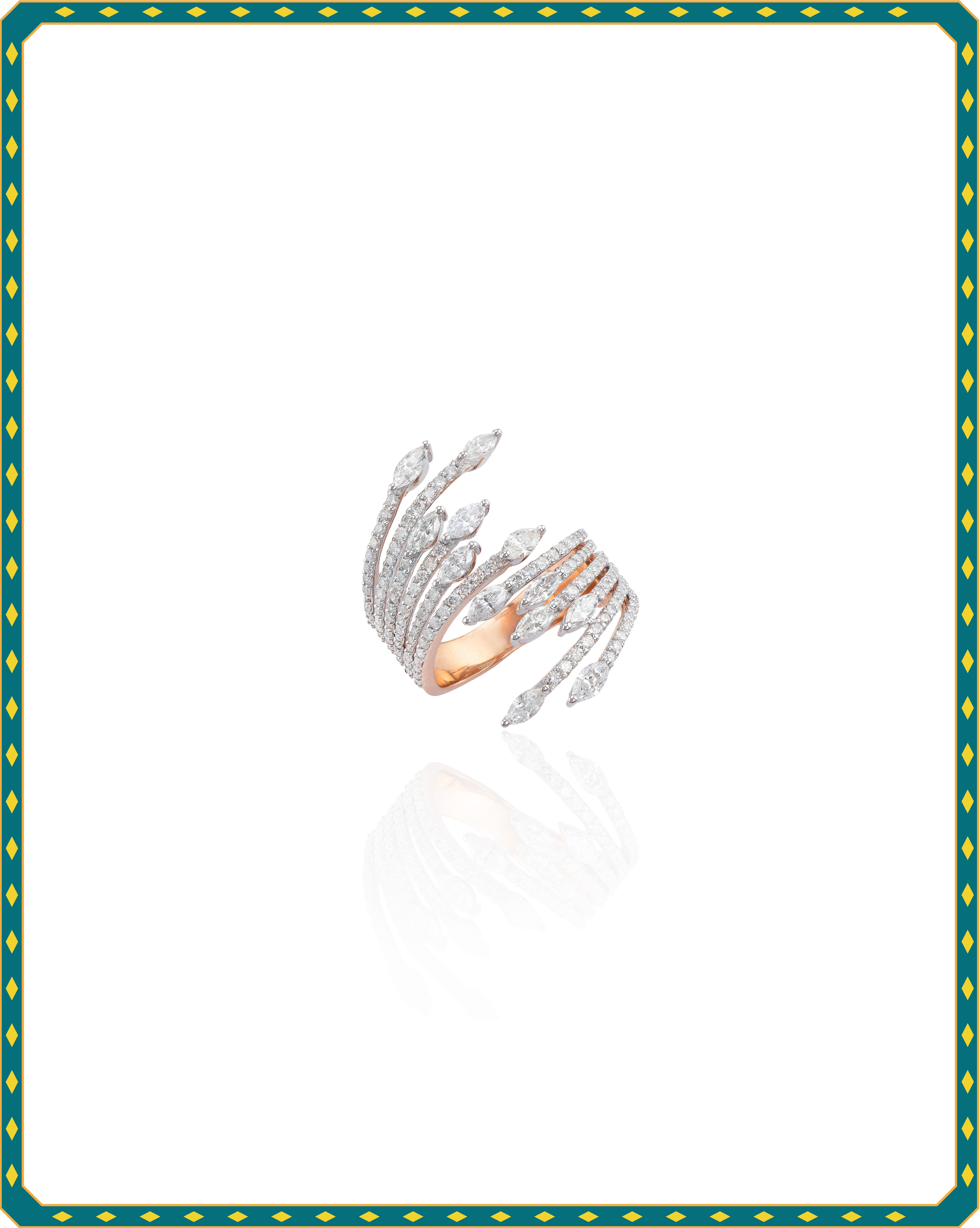 A unique ring by Amayra Jewellery.