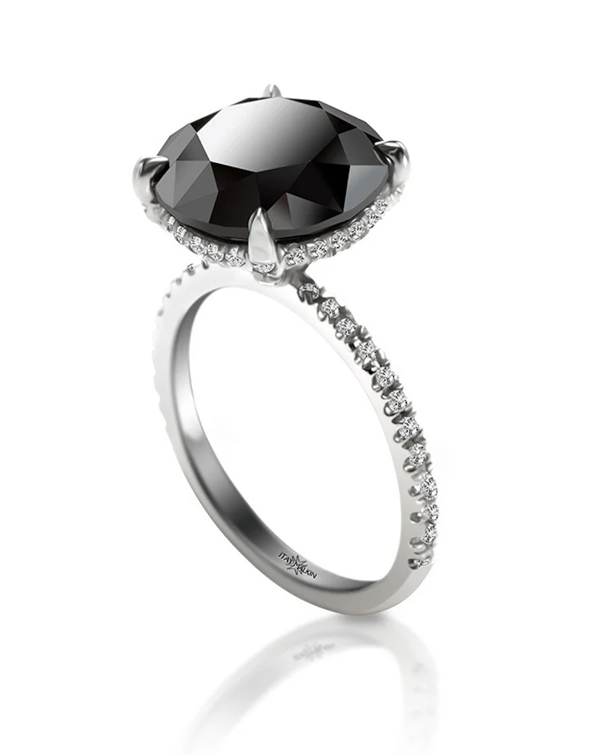 Dark Glamour: 20 Natural Black Diamonds to Shop this Spooky Season 4 Dark Glamour: 20 Natural Black Diamonds to Shop this Spooky Season