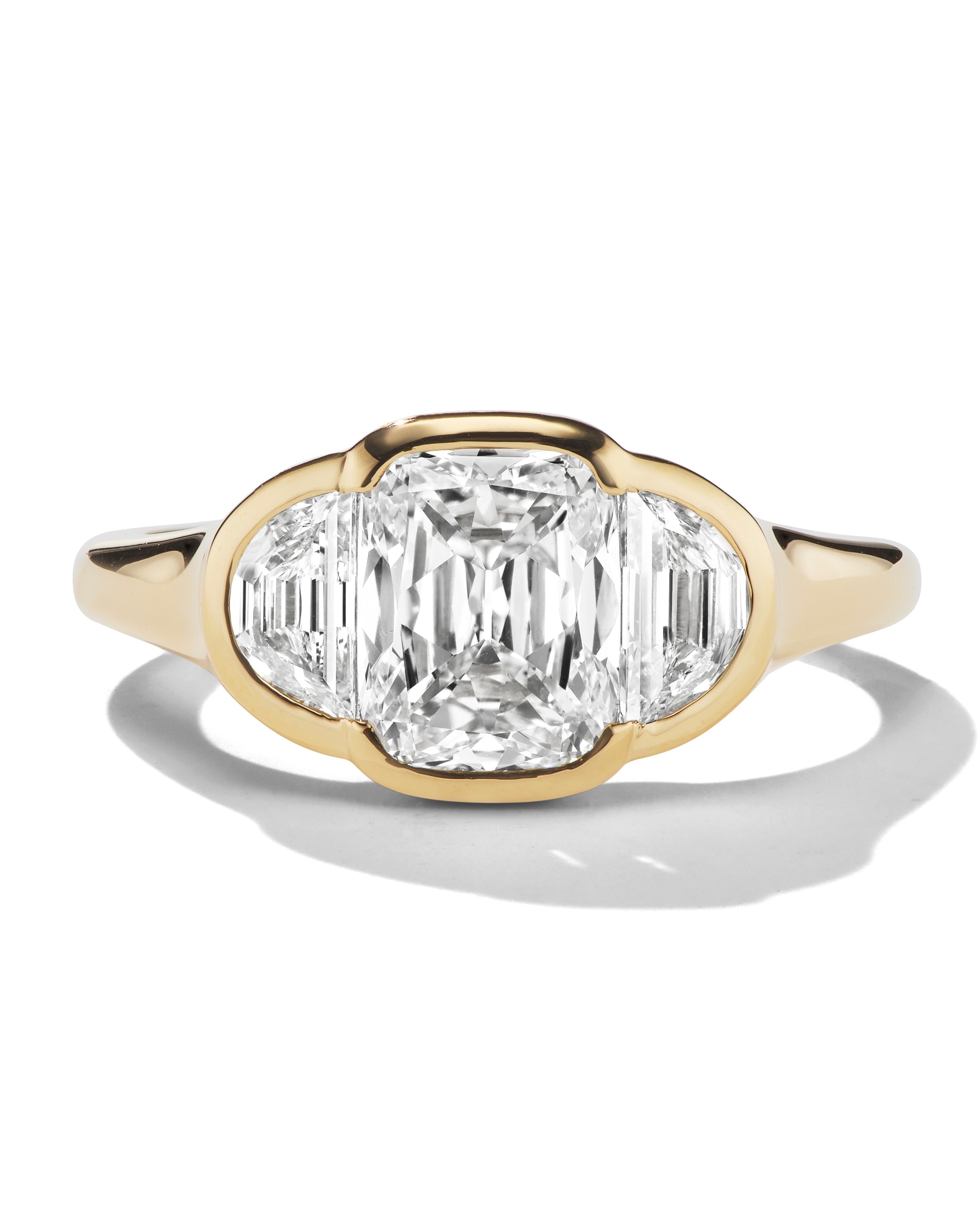 Touched by a Diamond: Framed Diamond Engagement Rings 4 Touched by a Diamond: Framed Diamond Engagement Rings