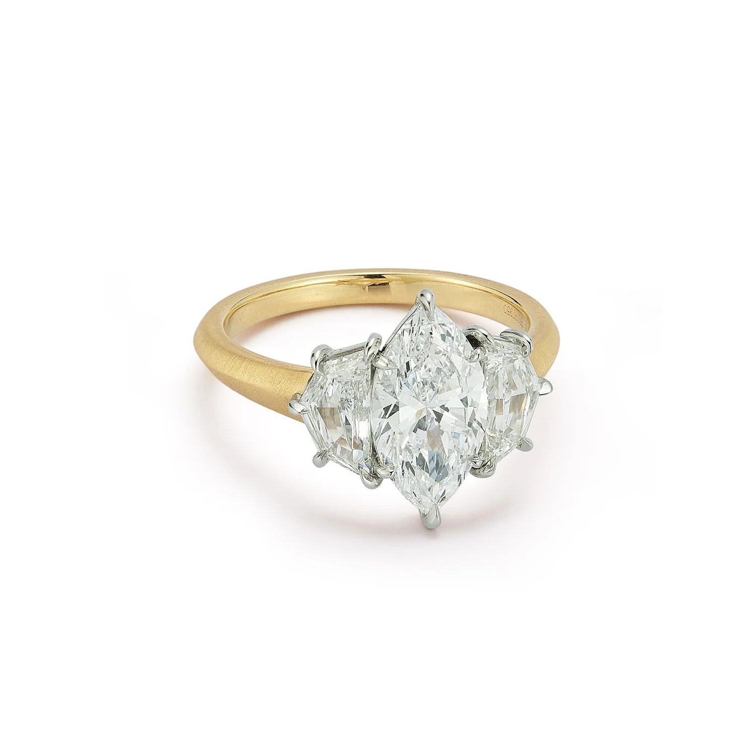 framed diamond engagement rings