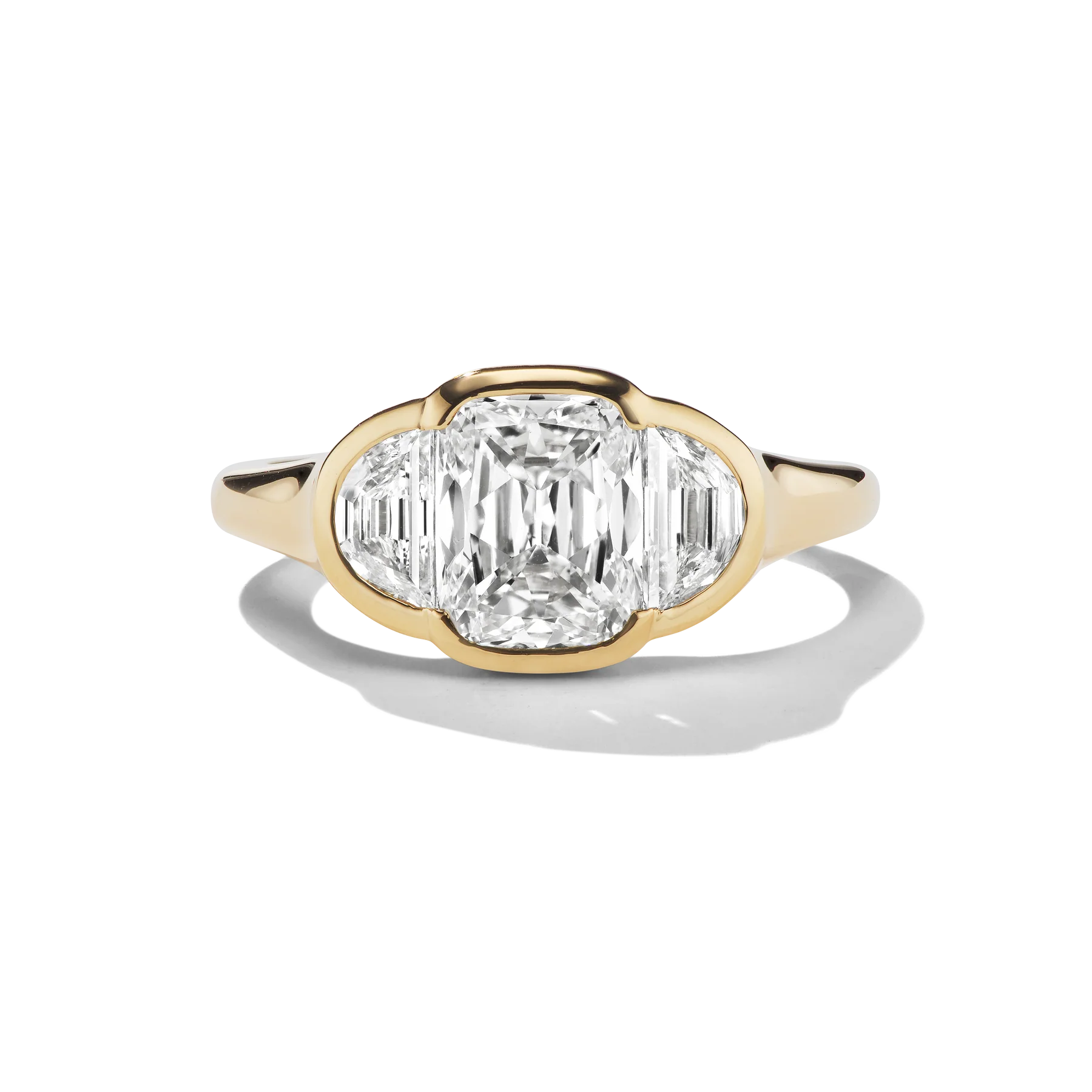 Touched by a Diamond: Framed Diamond Engagement Rings 5 Touched by a Diamond: Framed Diamond Engagement Rings