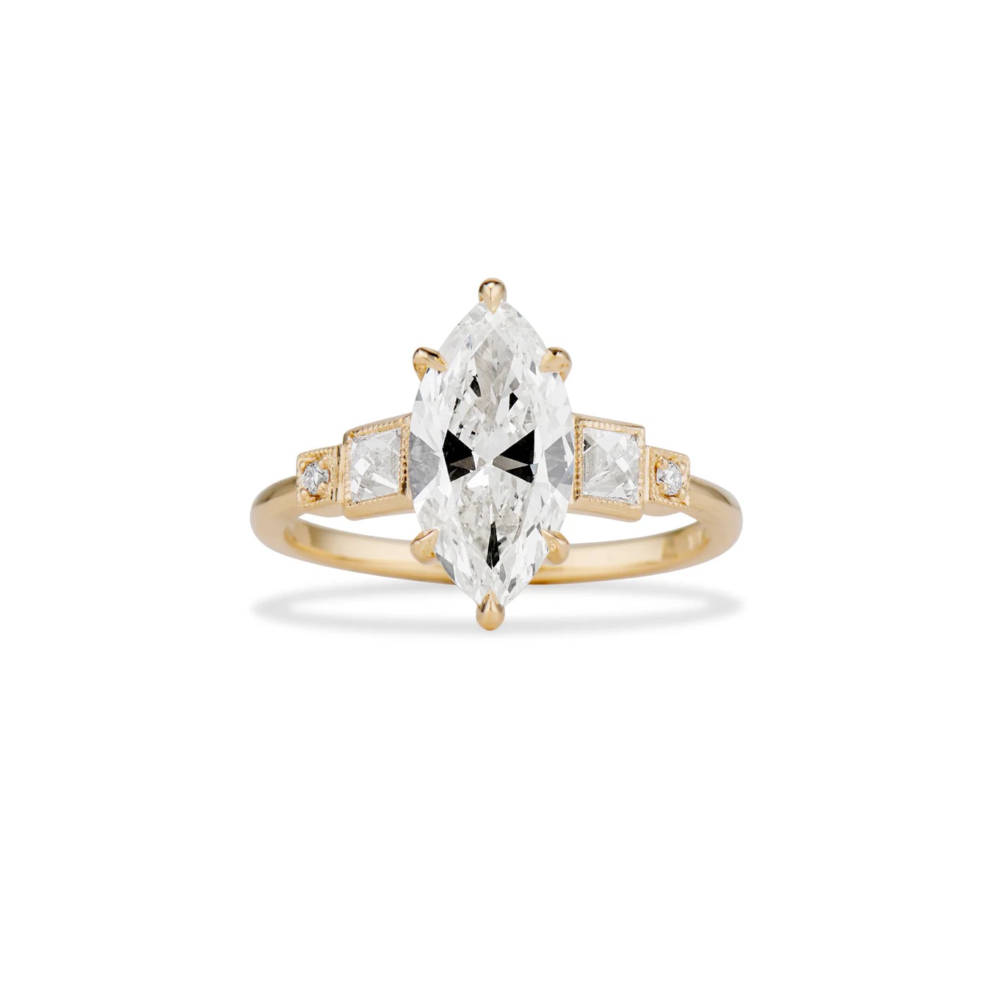 Selena Gomez Engaged: marquise engagement ring