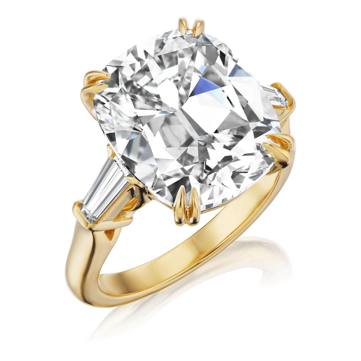 Lauren Addison Cushion-Brilliant Diamond Ring