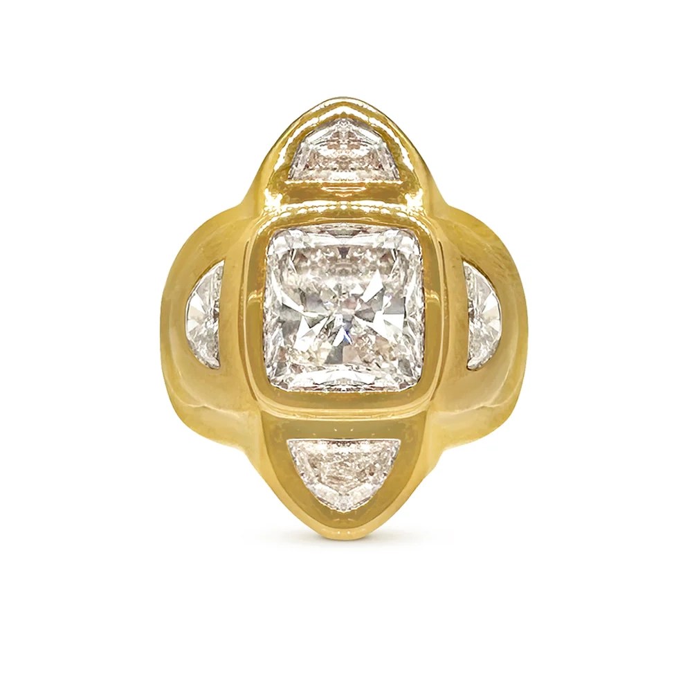 cushion cut engagement rings