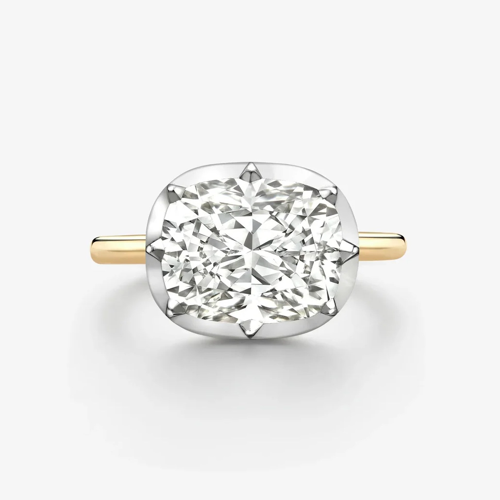 cushion cut engagement rings