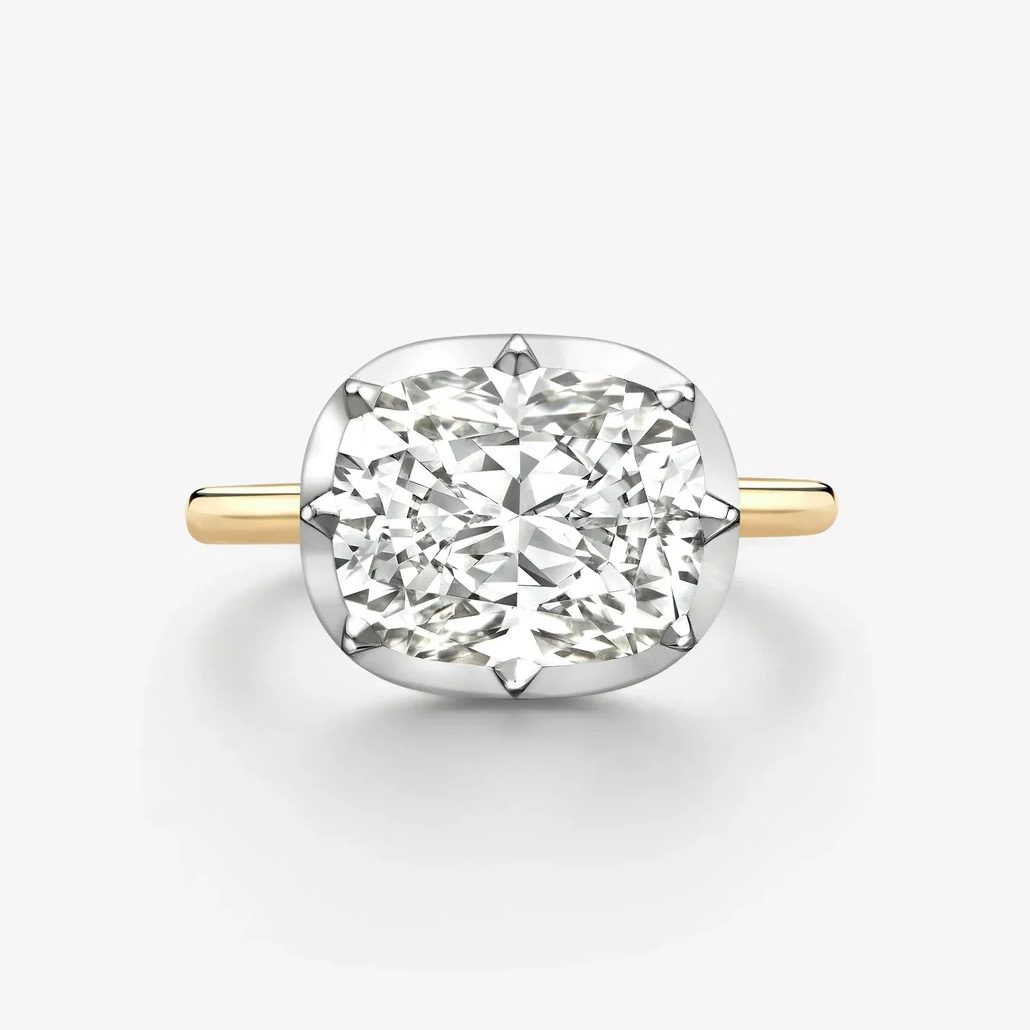 cushion cut engagement rings