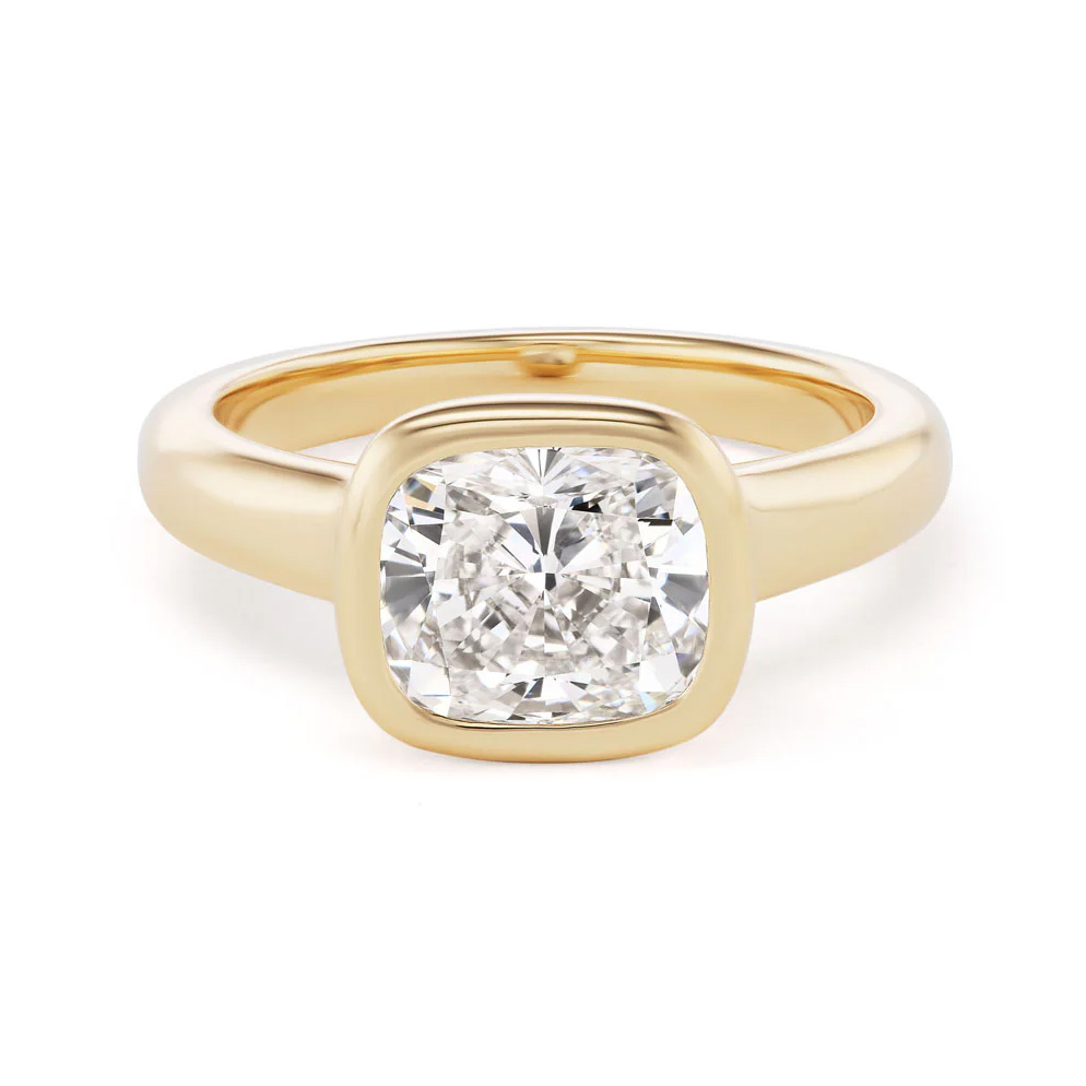 cushion cut engagement rings