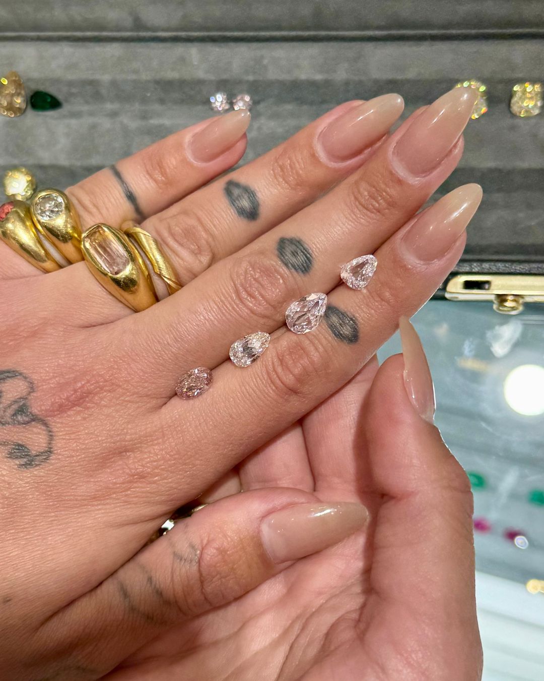 unique antique diamonds