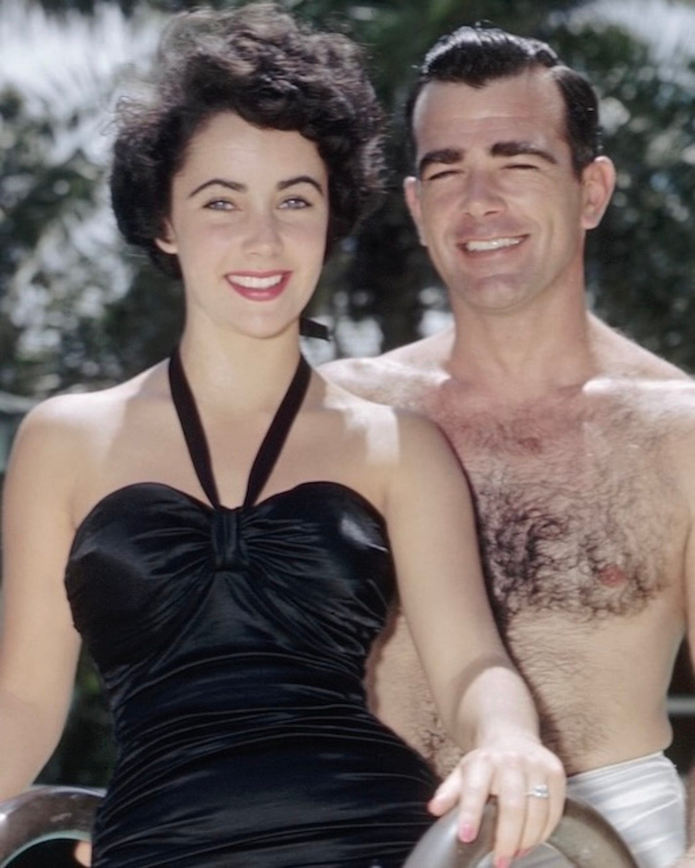 Elizabeth Taylor’s First Diamond Engagement Ring Elizabeth Taylor’s Engagement Ring From William Pawley Jr.