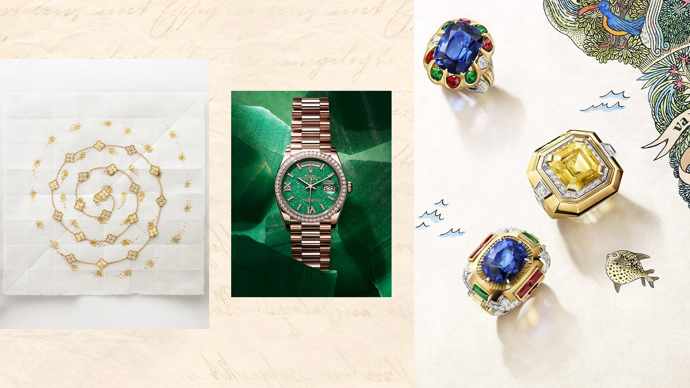 If It Can Be Passed On to Your Kids, Count That Diamond as an Investment 2 Van Cleef & Arpels and Rolex luxury pieces, timeless in design and investment value