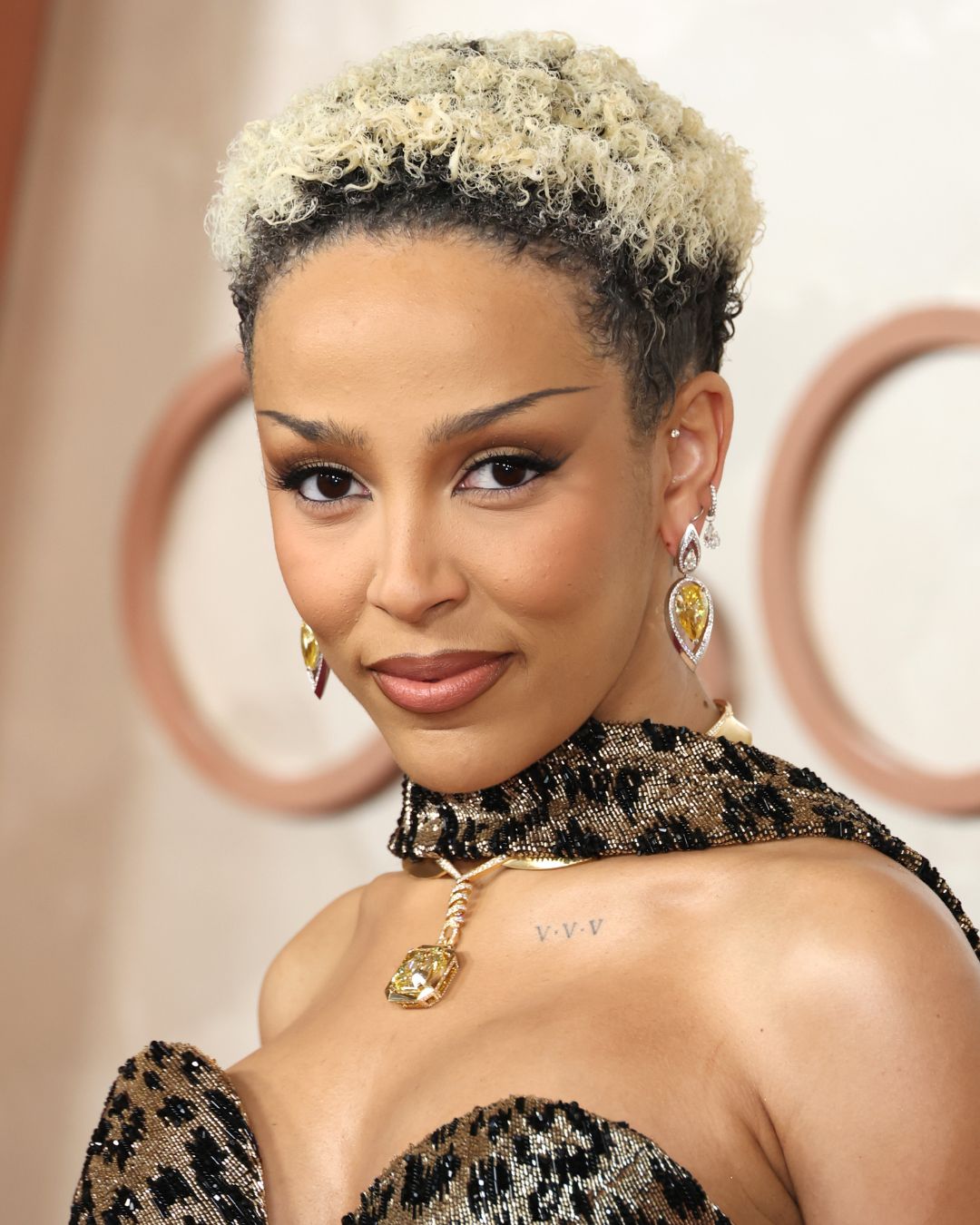 Doja Cat Wore Messika Diamond Jewelry to the 2025 Oscars