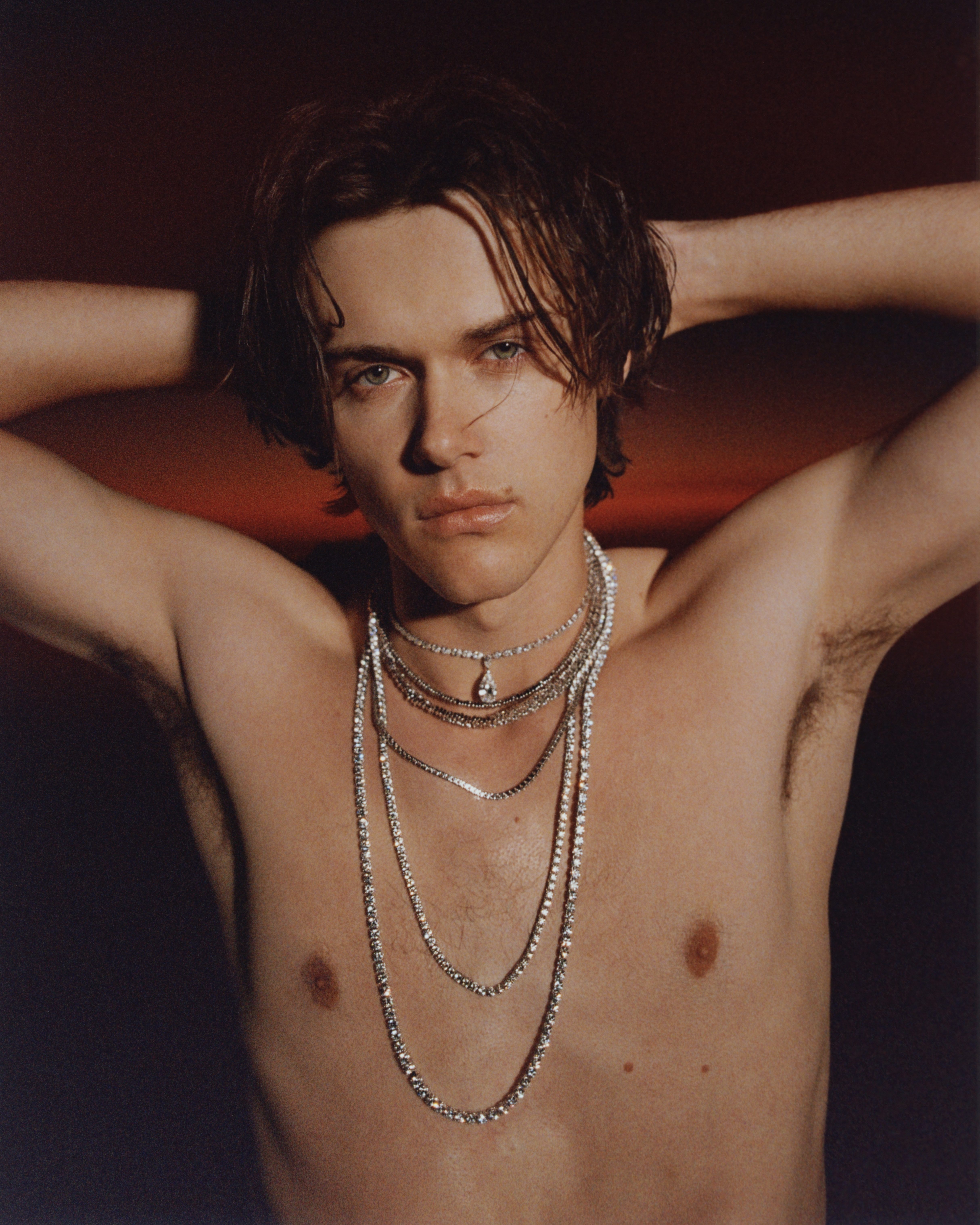 Like his ascension to heartthrob status, Mean Girls actor Christopher Briney makes diamond dressing feel effortless.