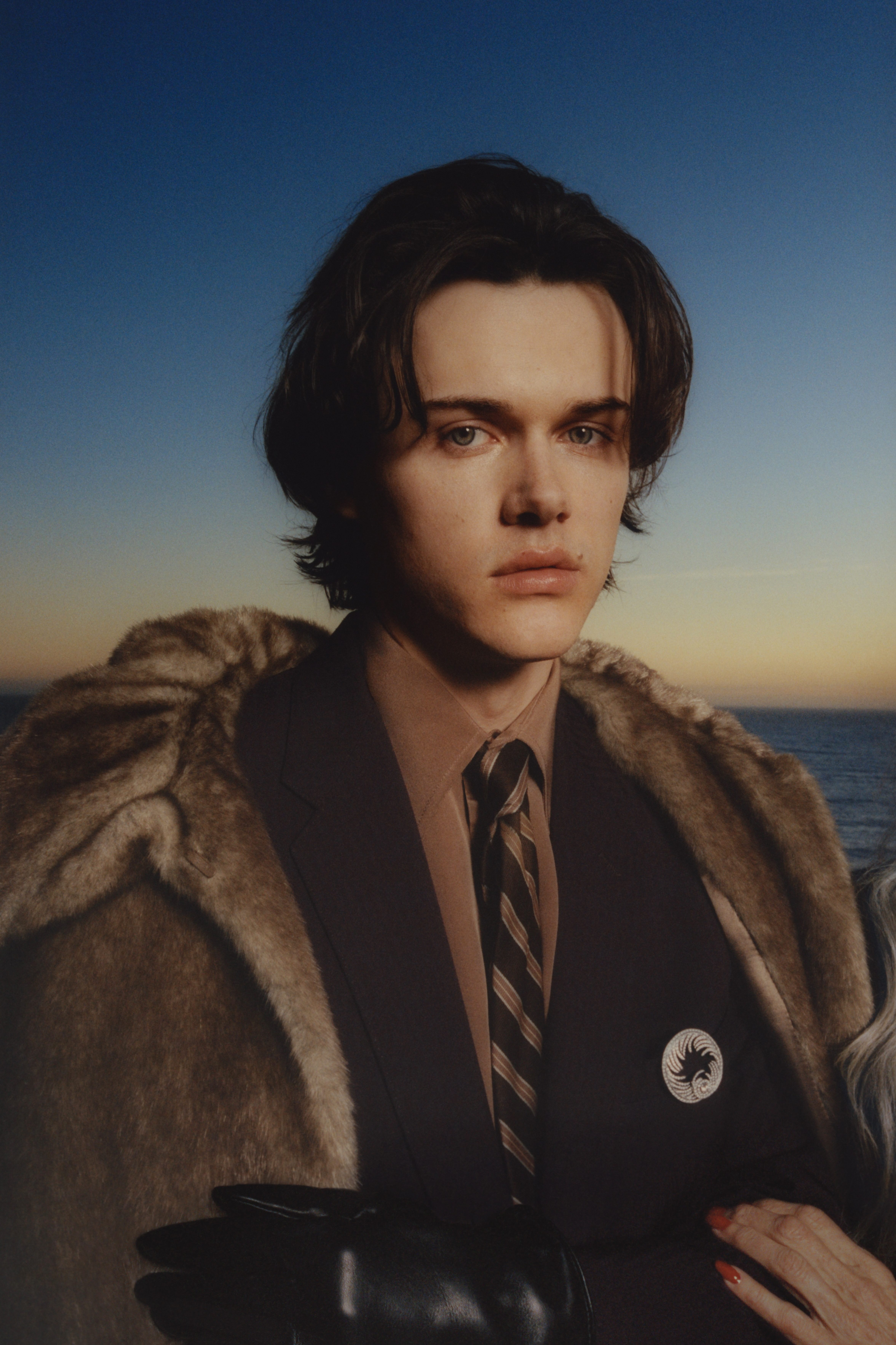 Like his ascension to heartthrob status, Mean Girls actor Christopher Briney makes diamond dressing feel effortless.