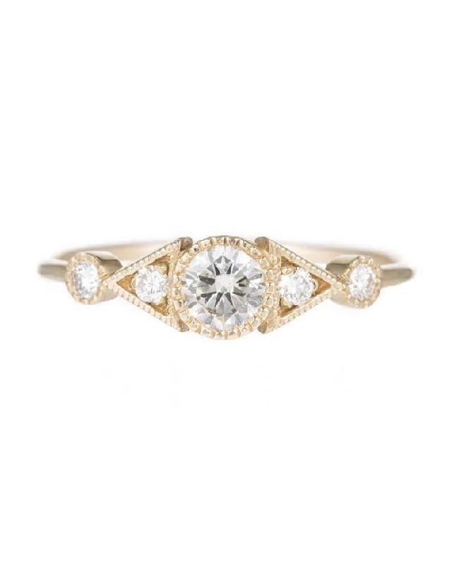 art deco engagement rings