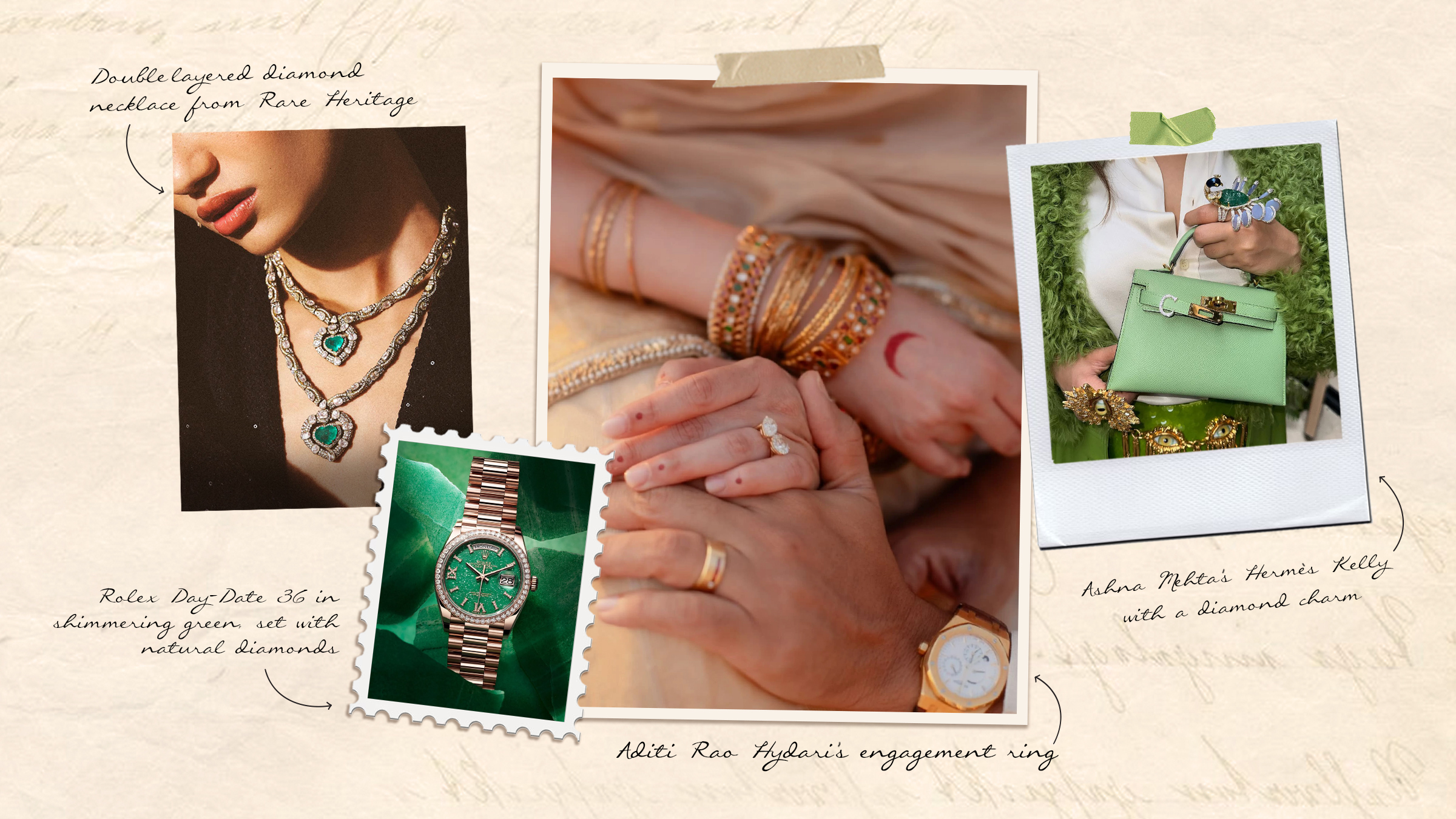 Timeless natural diamond ring and necklace with heritage value