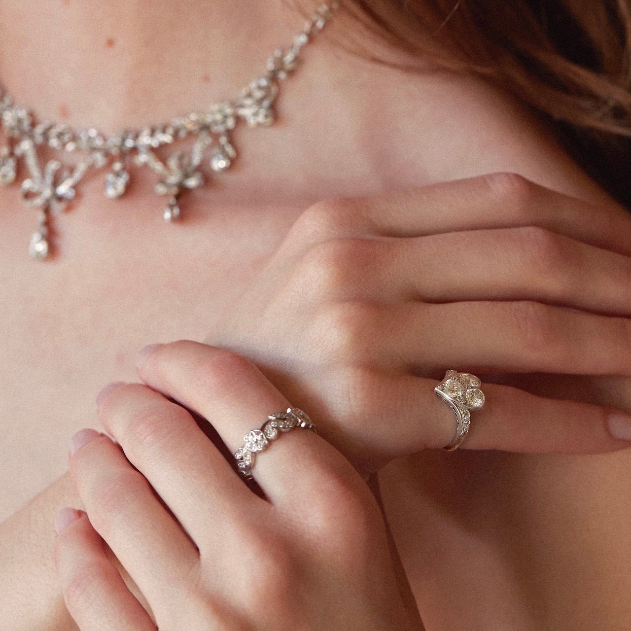 Custom engagement ring