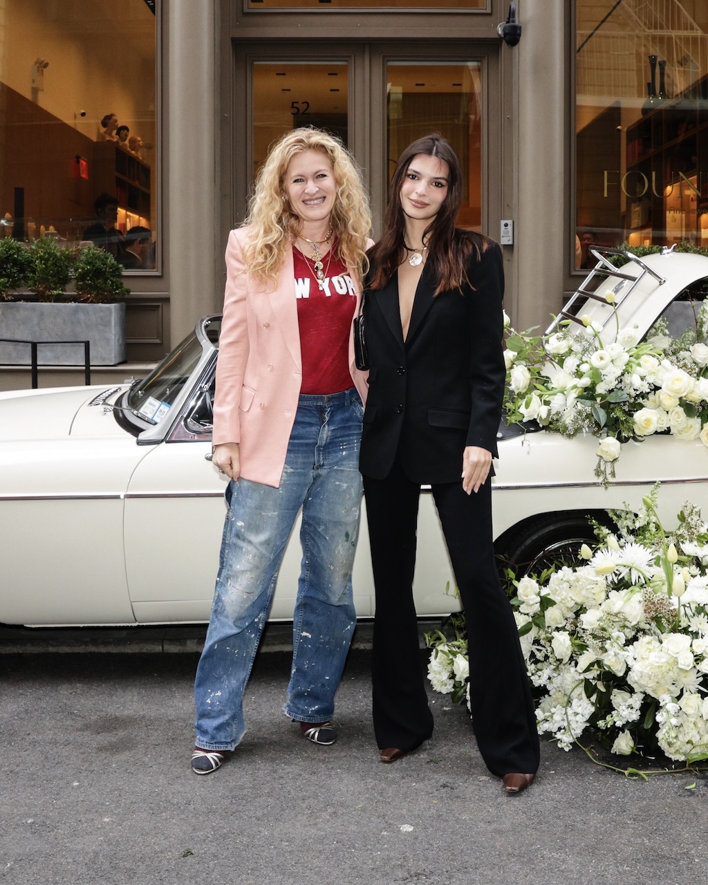 Beth Hutchens, Emily Ratajkowski at the FoundRae Launch of United in Love 