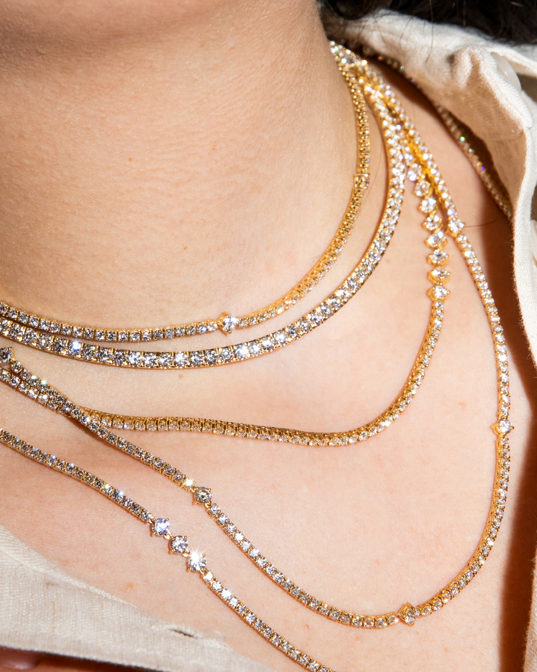 3 Stylish Ways to Master Layering Necklaces with Diamonds