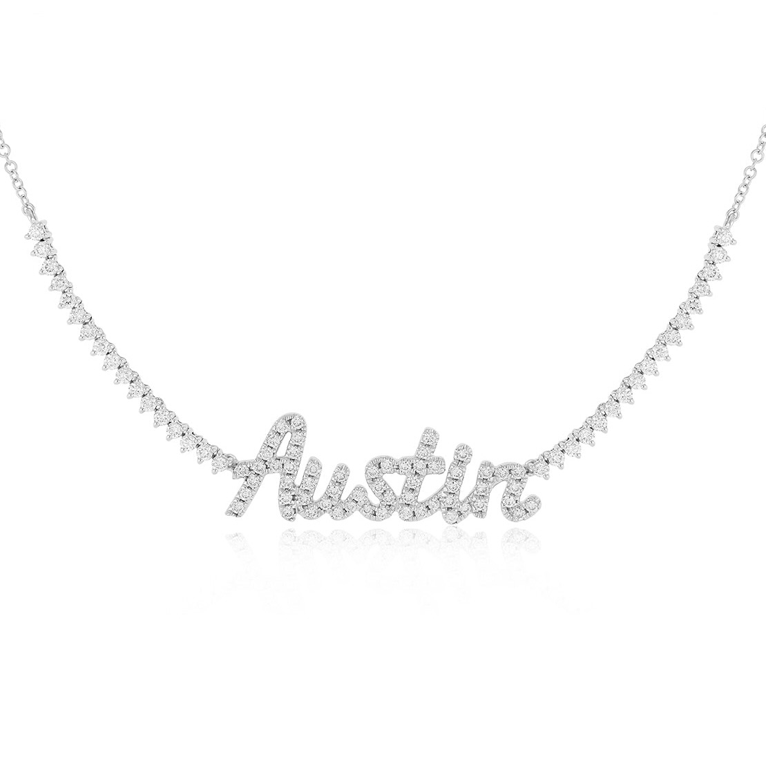 The Diamond Name Necklace Will Always Be Meaningful