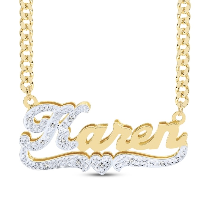 The Diamond Name Necklace Will Always Be Meaningful