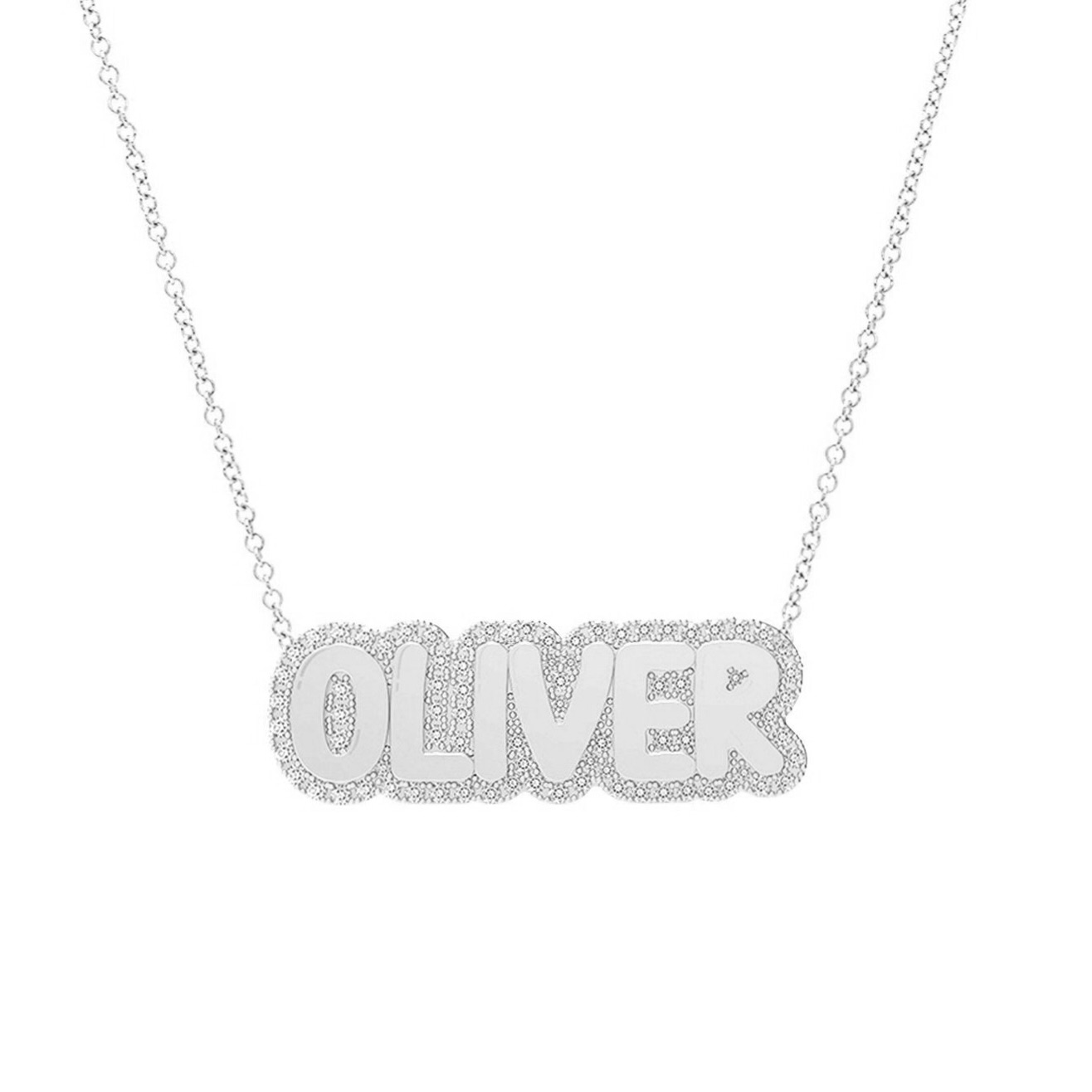 The Diamond Name Necklace Will Always Be Meaningful