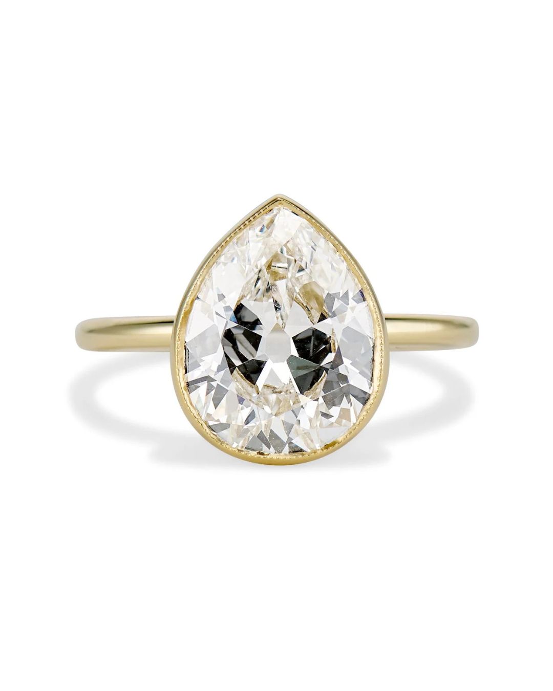 bezel engagement rings