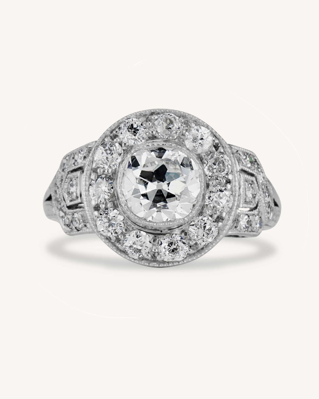 Why A Diamond Cluster Ring Is the Ultimate Thrifty Style