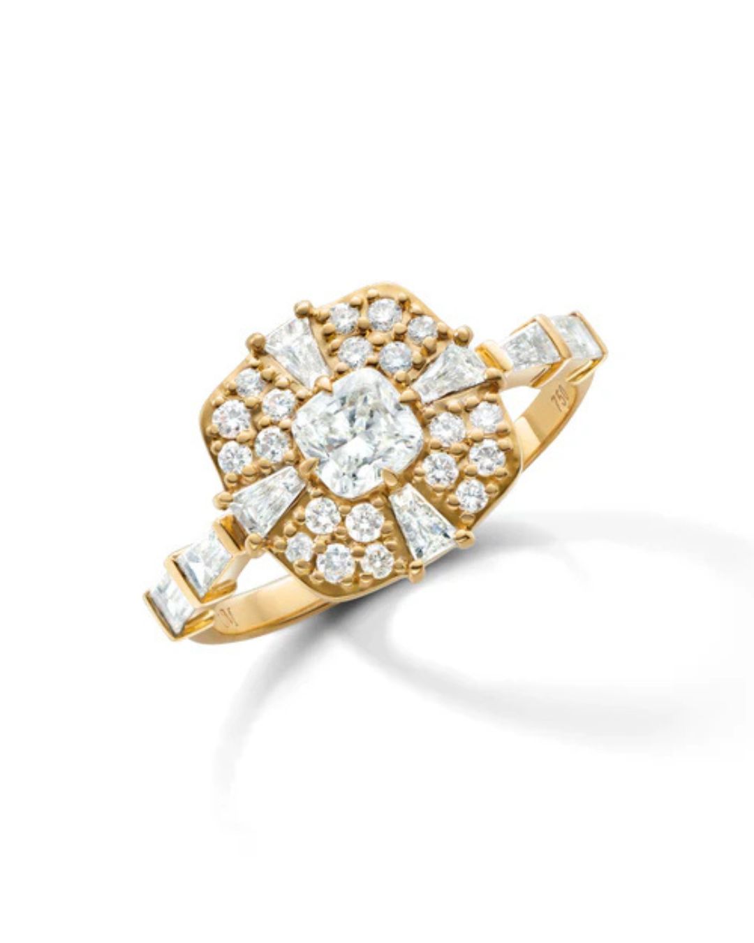 Why A Diamond Cluster Ring Is the Ultimate Thrifty Style