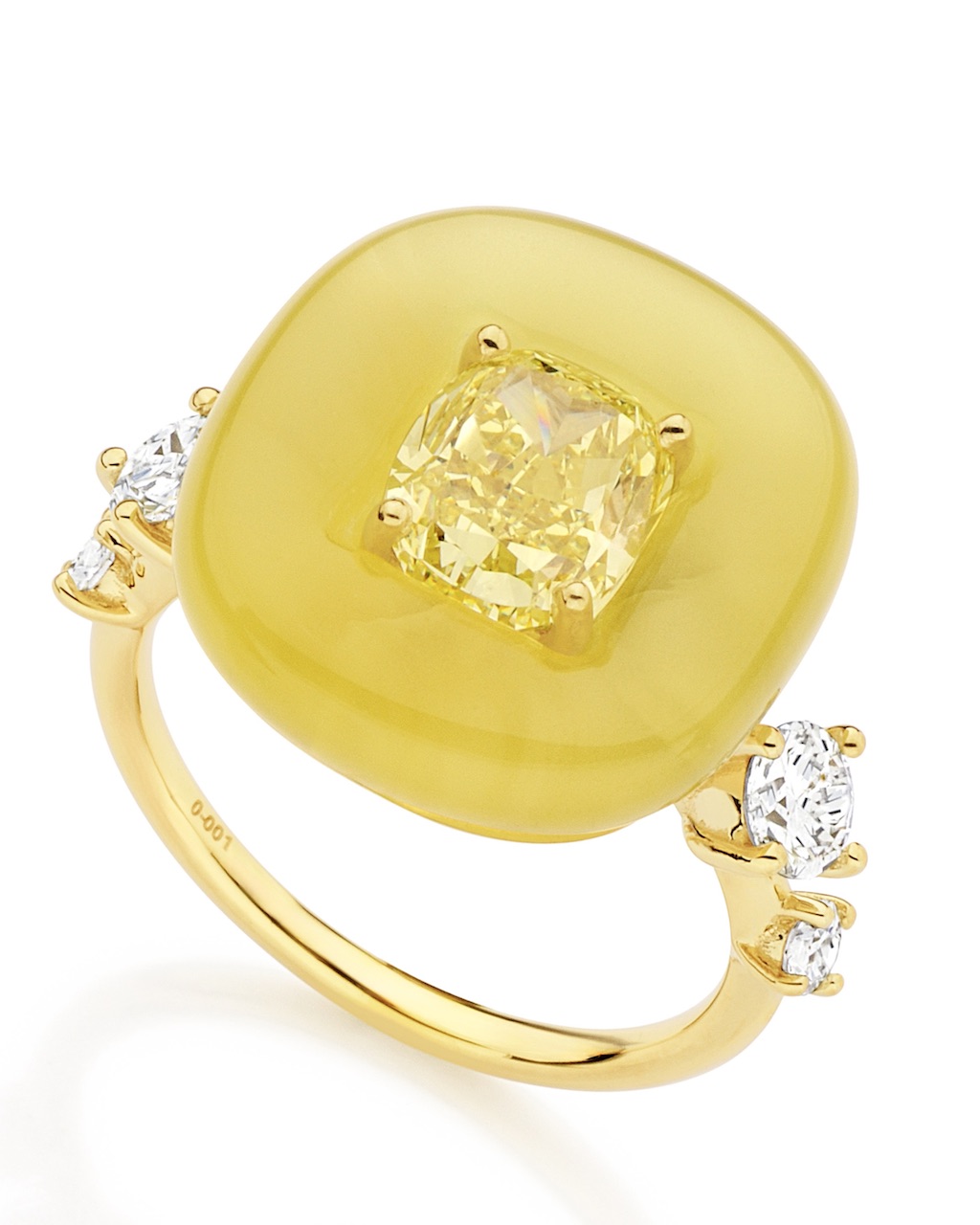 yellow diamonds: yellow diamond ring

