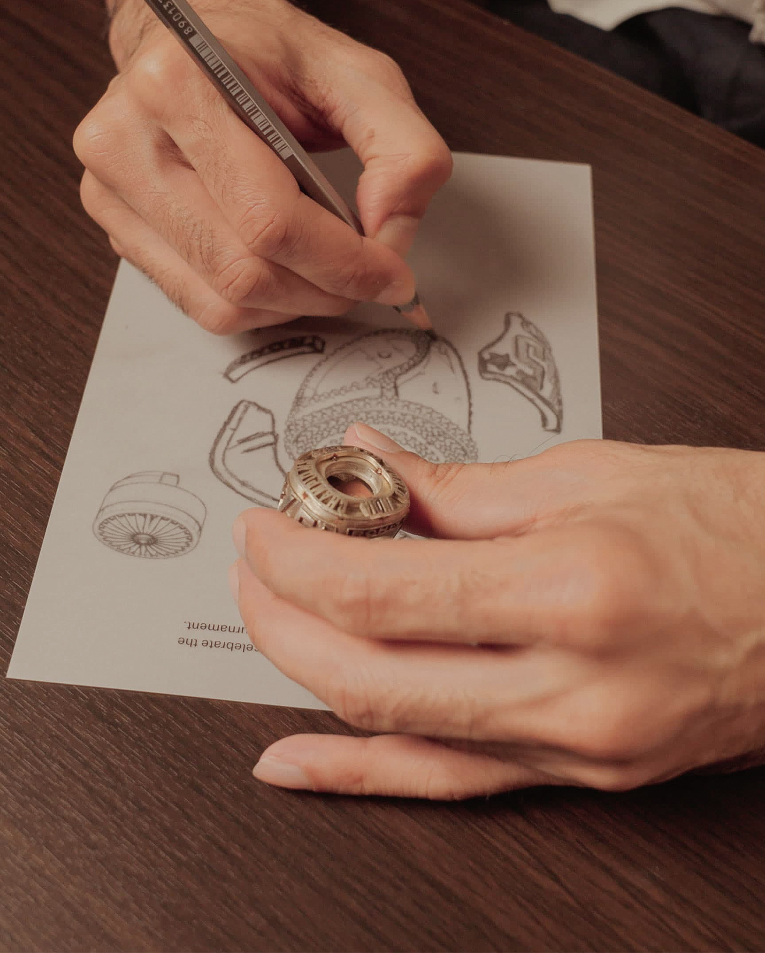 Champions Ring crafted with natural diamonds, symbolizing cricket excellence and legacy