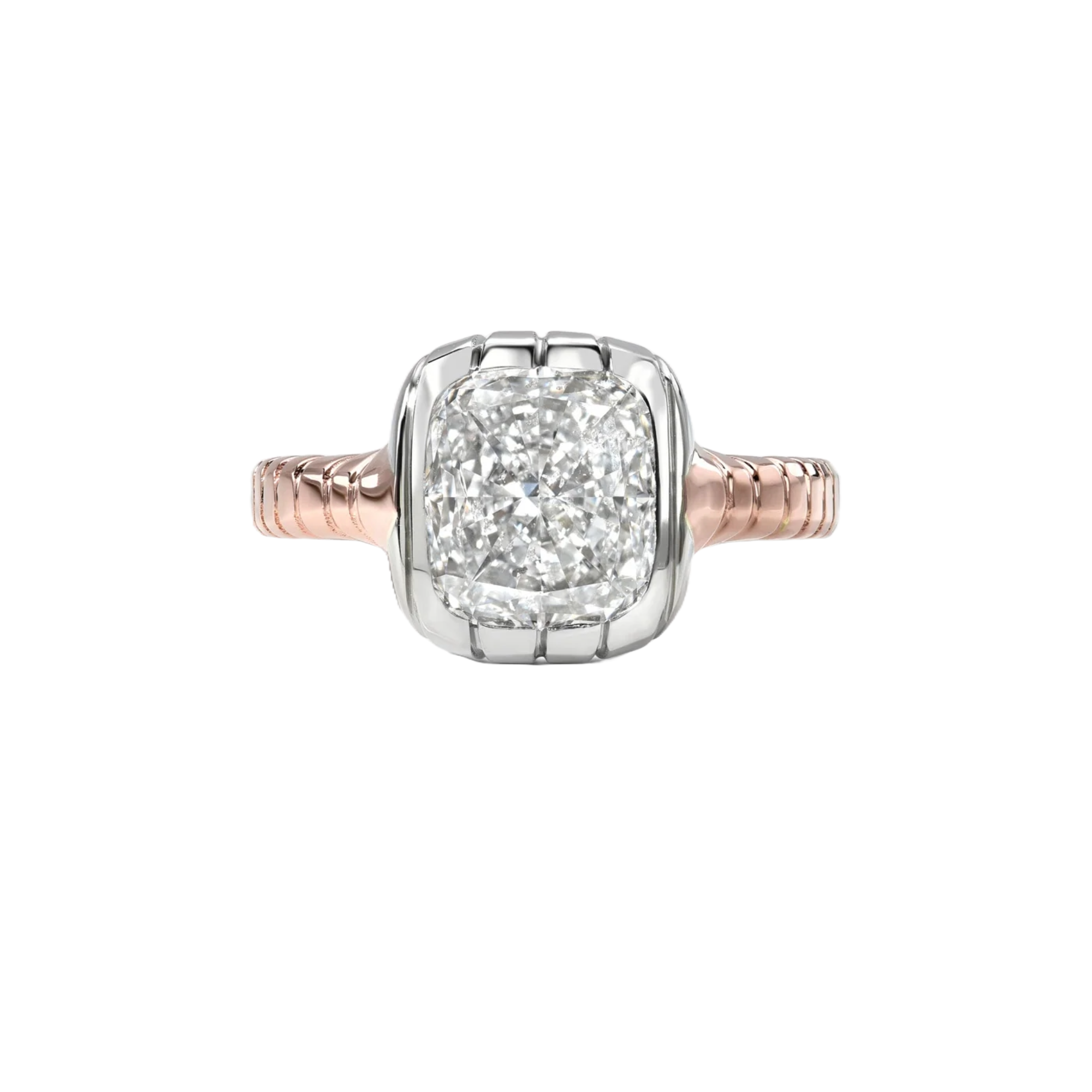 rose gold engagement rings
