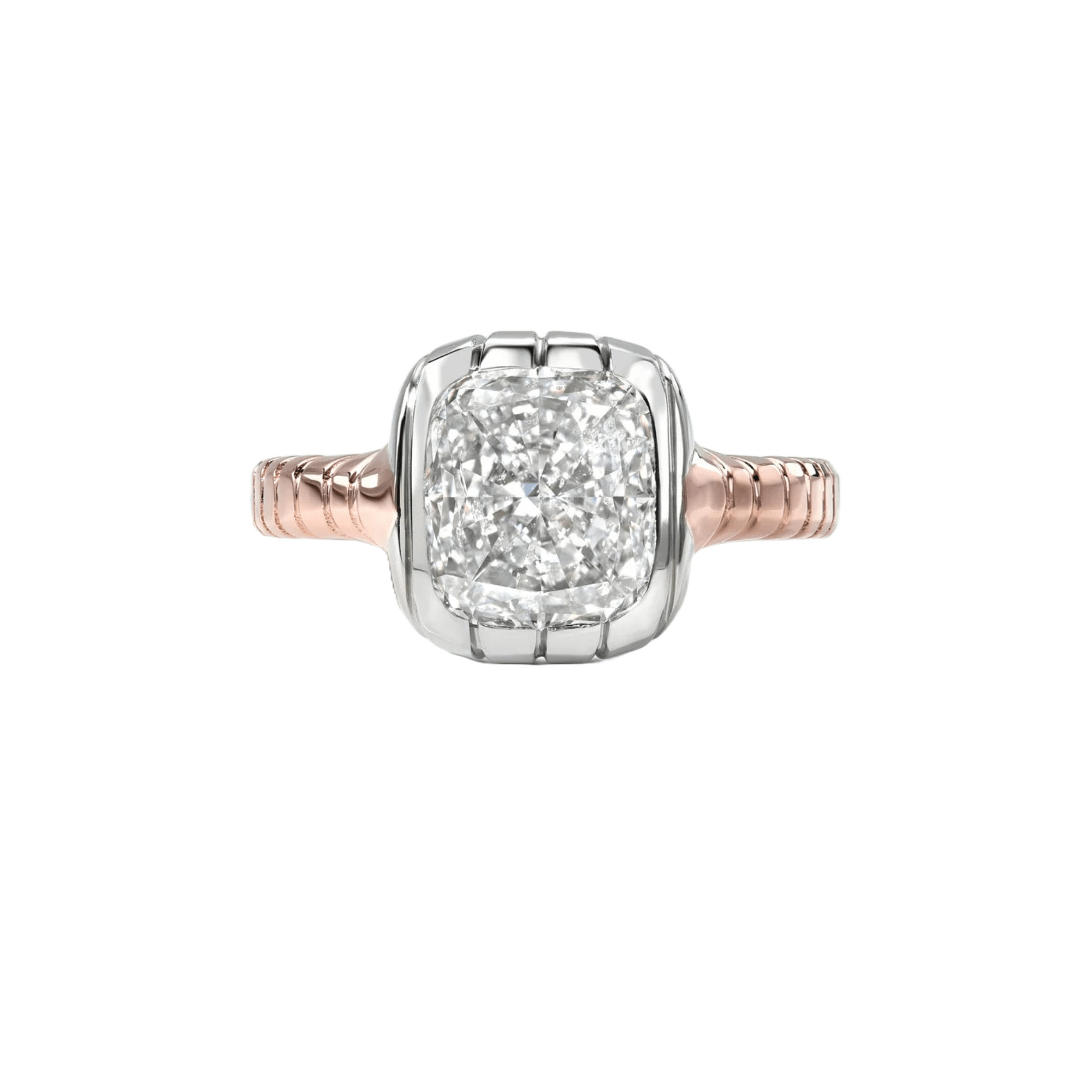 rose gold engagement rings