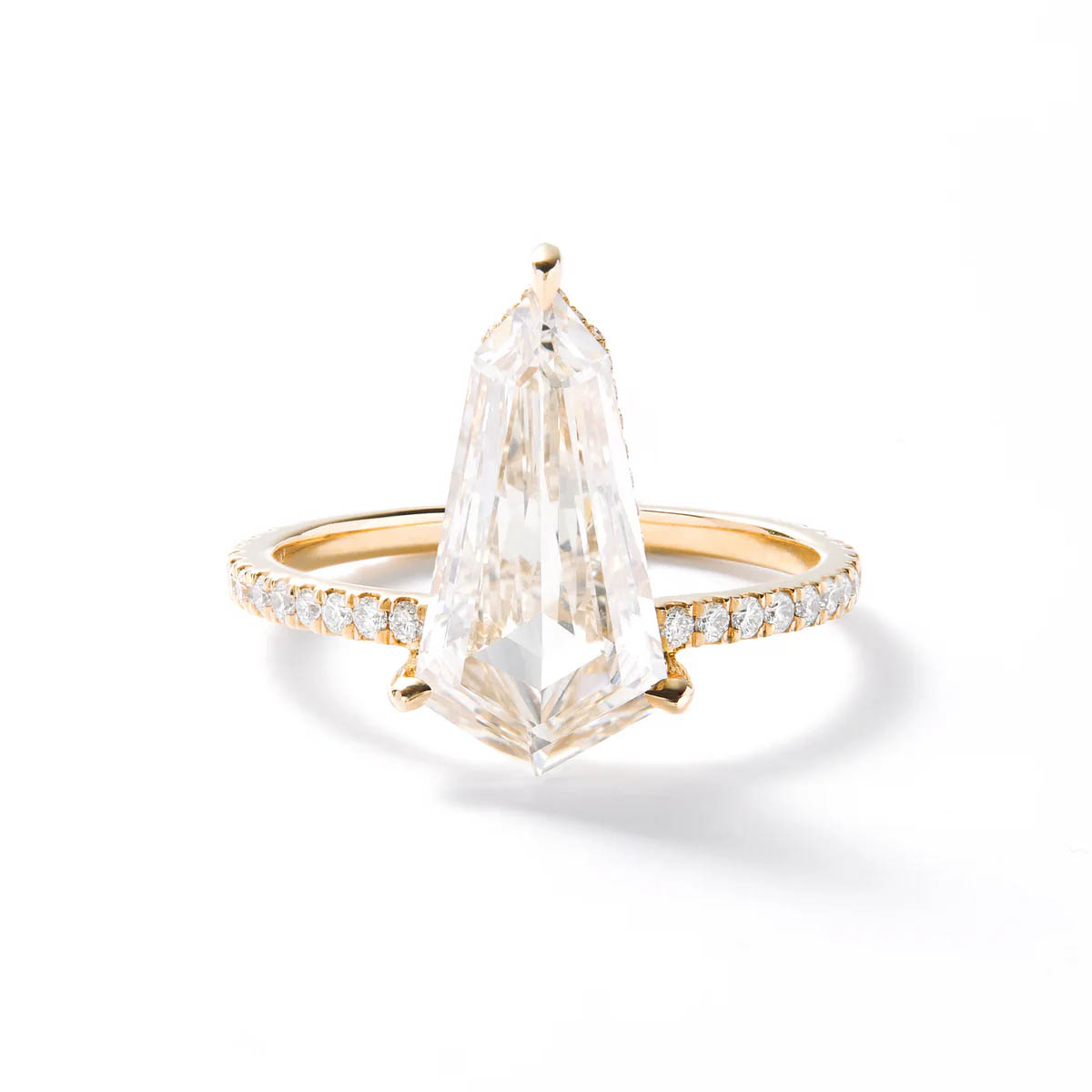 rose gold engagement rings