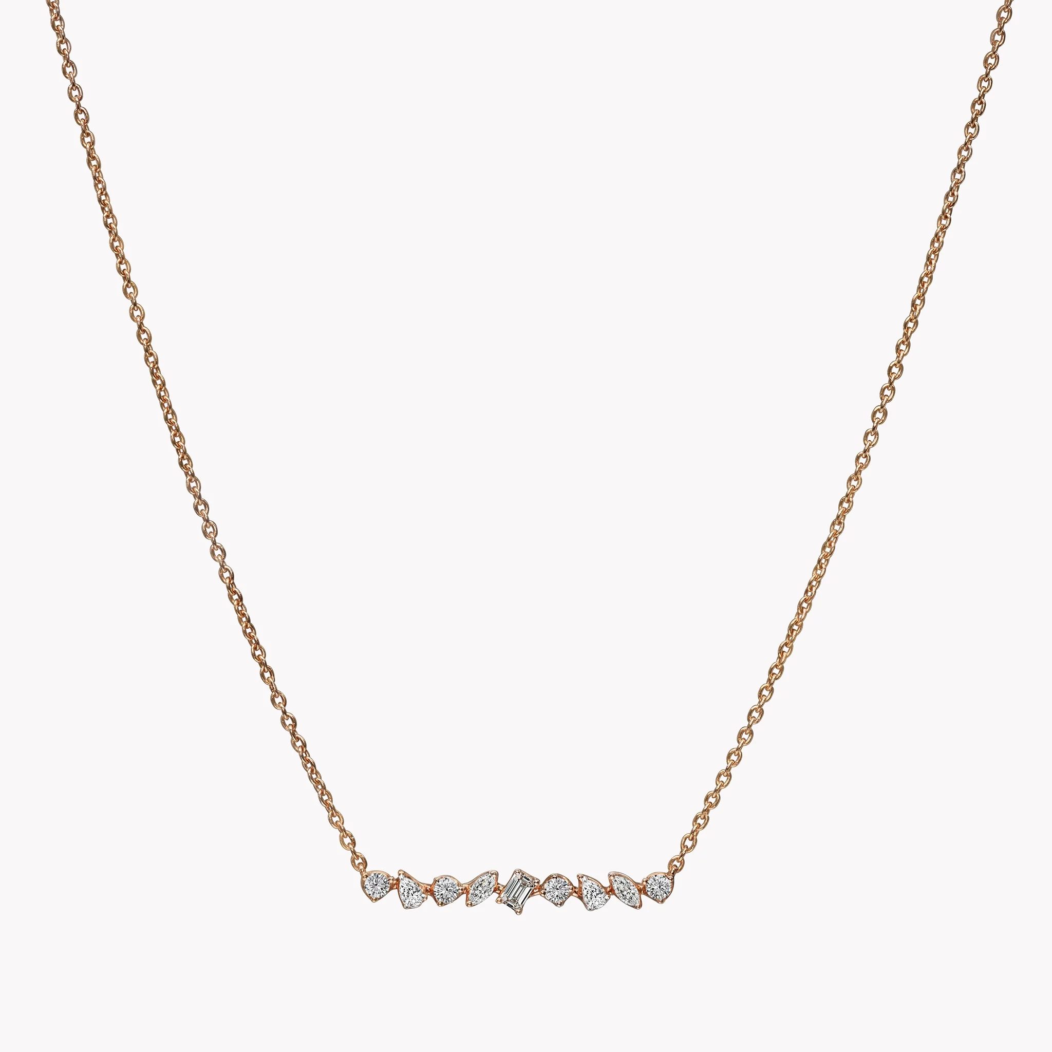 shop mother's day jewelry: diamond necklace
