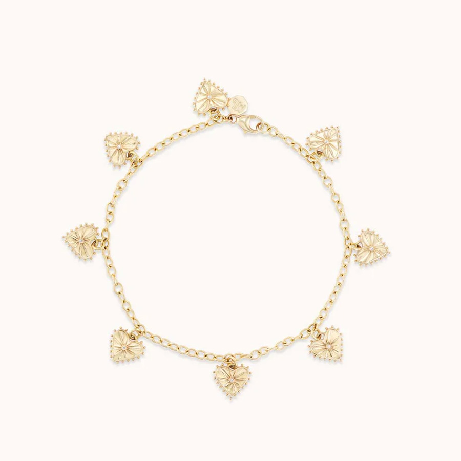 diamond charm bracelets