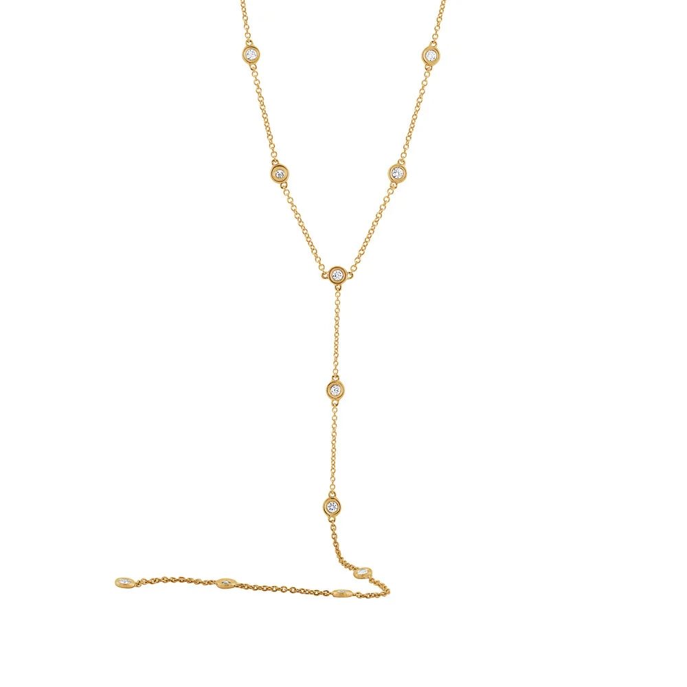 shop mother's day jewelry: diamond necklace