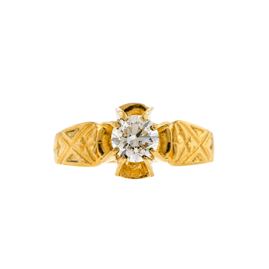 antique engagement ring